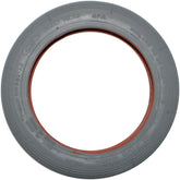Side view of the 8 x 1 1/4 inch multi rib wheelchair and scooter tire showing sidewall and C-179-1 tread marking